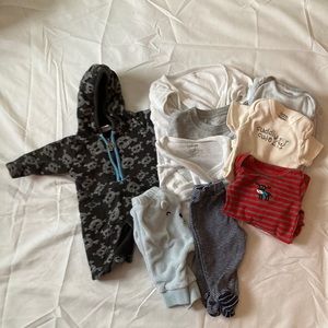 Newborn Bundle Carters tops bottoms sleep pajamas onesie